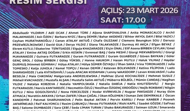 Karşılaşmaların Estetiği Sergisi Akçaabat’ta sanatseverler ile buluşacak