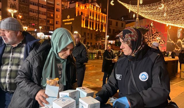 Ortahisar Belediyesi ikram geleneğini sürdürdü