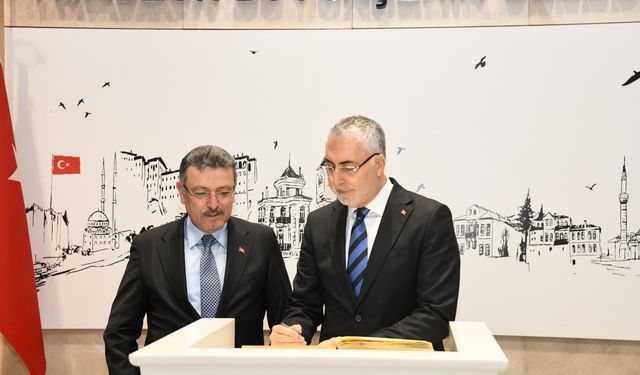 Bakan Işıkhan’dan Trabzon Büyükşehir Belediyesi’ne ziyaret!