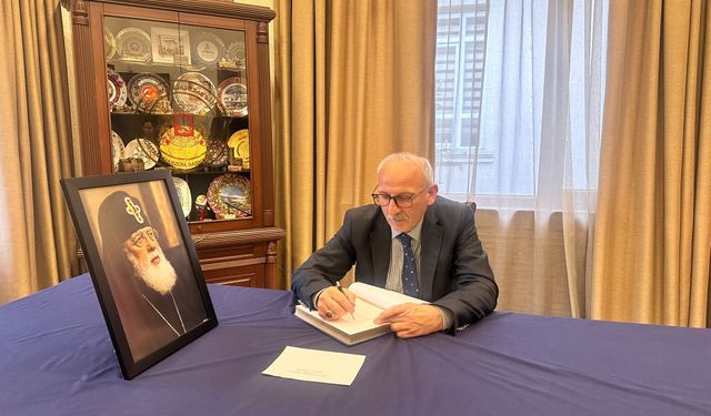 Trabzon’da anlamlı ziyaret! Gürcistan için taziye mesajı