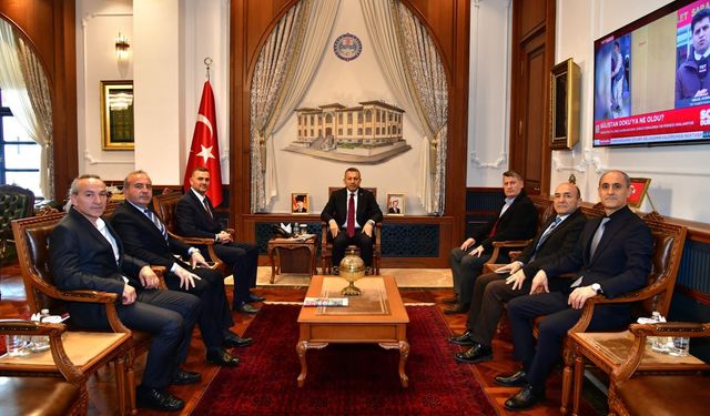 MHP Trabzon İl Başkanı Sivrikaya’dan Vali Şahin’e ziyaret