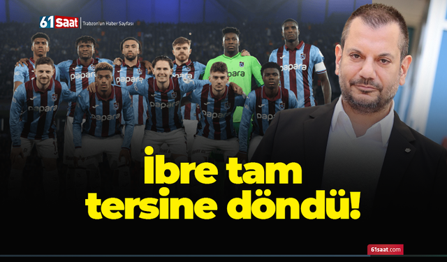 İbre tam tersine döndü