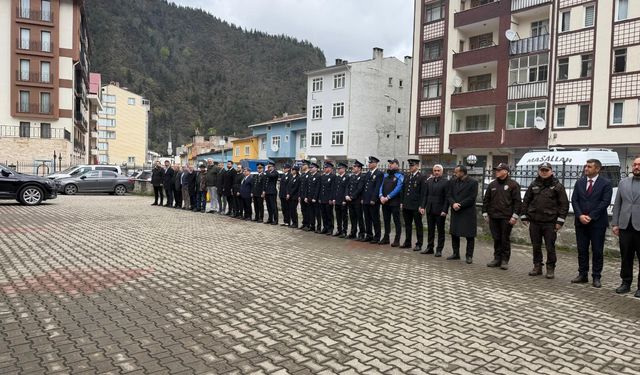 Çaykara'da Türk Polis Teşkilatının 181. kuruluş yılı kutlandı