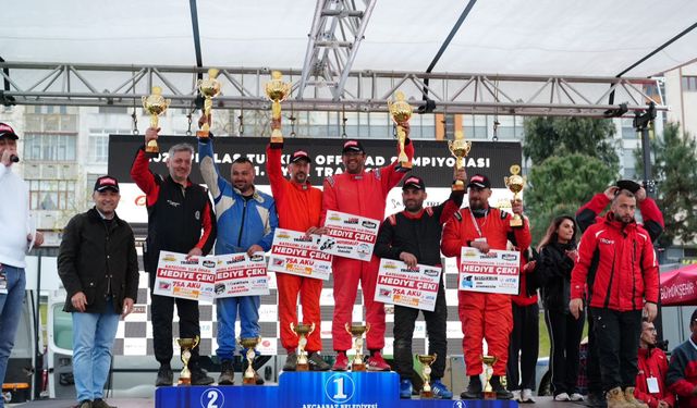 Trabzon'da Off-Road yarışlarında ödüller sahiplerini buldu