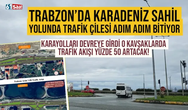 Trabzon'da trafik çilesi adım adım bitiyor... Yüzde 50 artacak...