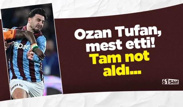 Ozan Tufan, mest etti!