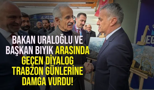 Bakan Uraloğlu ile Başkan Bıyık arasındaki diyalog güne damga vurdu...