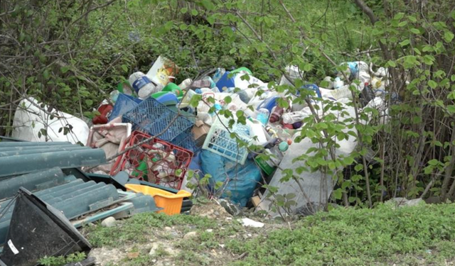 Rize'de vahşi çöp depolama sahası vatandaşları canından bezdirdi!