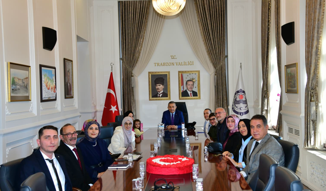 Kütüphaneler haftası kapsamında anlamlı ziyaret