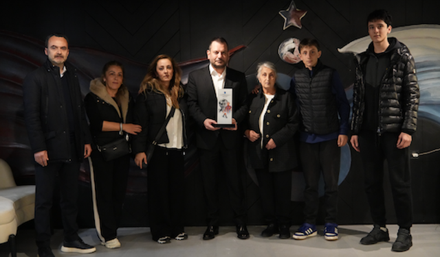 Cemil Usta’nın ailesi Trabzonspor'u ziyaret etti!