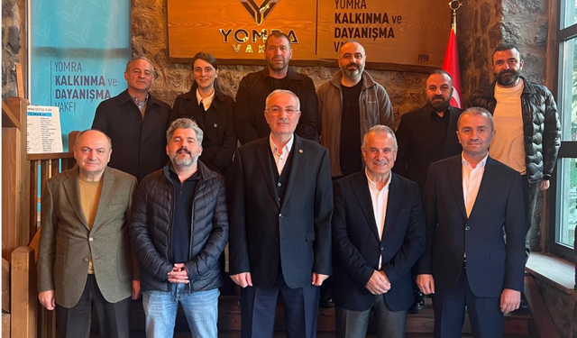 Selçuk İskender Başkanlığında Yomra Vakfı görev dağılımını yaptı