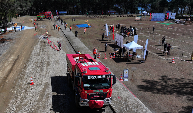 Trabzon'da Türkiye Ormancılık Yarışmaları başladı!