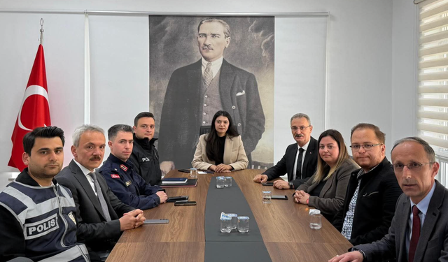 Trabzon Şalpazarı'nda Güvenlik Danışma Kurulu Toplantısı yapıldı