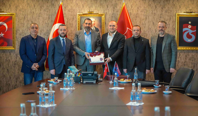 TÜGVA Genel Başkan Yardımcısı Muhammet Orhan’dan Trabzonspor'a ziyaret