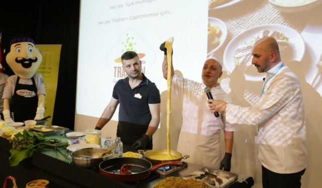 Gastronomi sempozyumuna "tomara tavası" damga vurdu