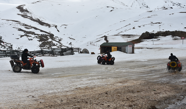 Zigana Dağı safari yapmak isteyenleri ağırlıyor