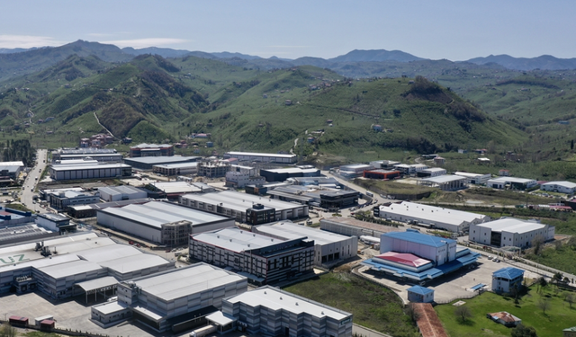 Giresun'da ihracatı 1 milyar doları geçen OSB'lerde istihdam yüzde 50 arttı