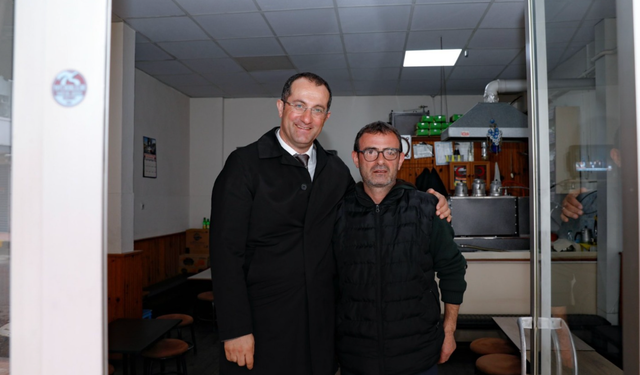 Başken Ekim vatandaşlar ile bir araya geldi