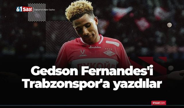 Gedson Fernandes'i Trabzonspor'a yazdılar! Transfer iddiası...