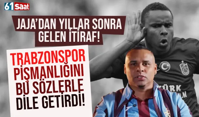 Jaja'dan Trabzonspor itirafı! Pişman oldu...