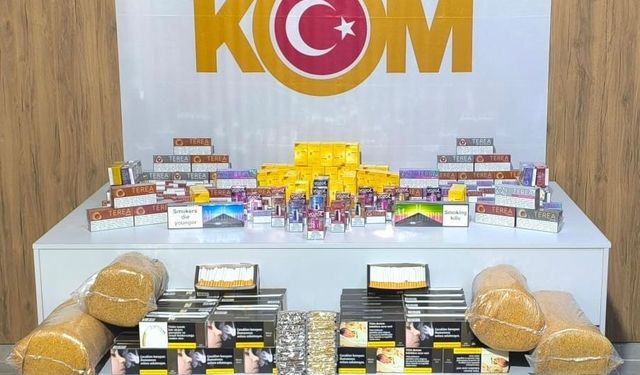 Samsun'da kaçakçılık operasyonunda 2 zanlı yakalandı