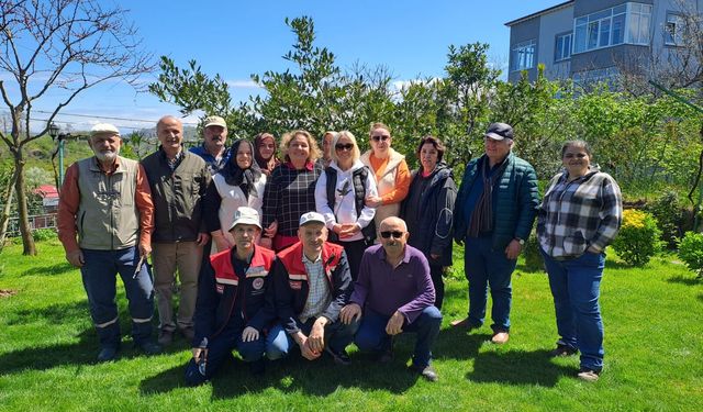 Arsin’de meyve ağaçları için aşılama eğitimi yoğun ilgi gördü