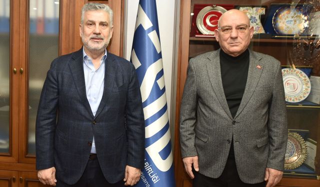 Yılmaz Büyükaydın’dan Oda Başkanı’na ziyaret...