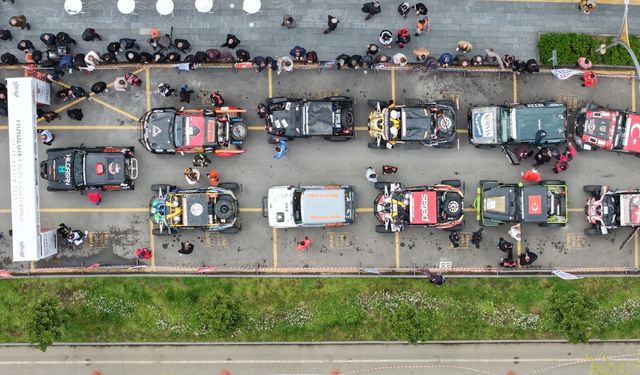 Akçaabat'ta Türkiye Off-Road Şampiyonası heyecanı yaşanıyor