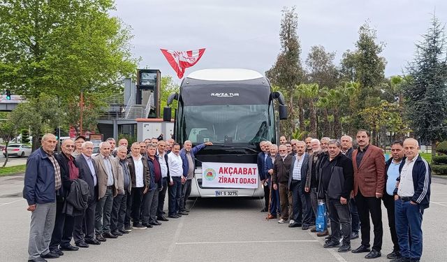 Akçaabatlı üreticiler Fatsa Tarım Fuarı’nda modern teknolojileri inceledi