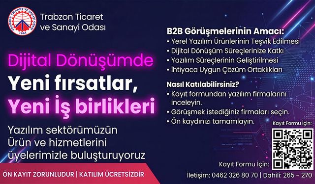 Trabzon iş dünyasına dijital dönüşüm fırsatı