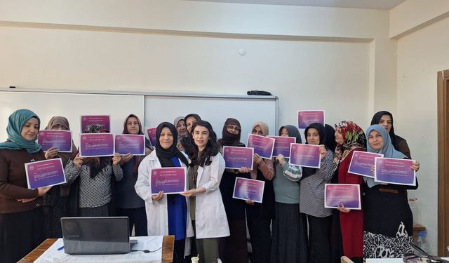 Bayburt’ta ‘Menopoz Okulu’ eğitimleri devam ediyor