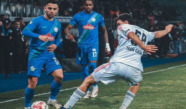 Çaykur Rizespor, Beşiktaş ile yenişemedi