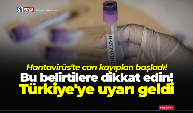 Hantavirüs'te can kayıpları başladı! Bu belirtilere dikkat edin! Türkiye'ye uyarı geldi
