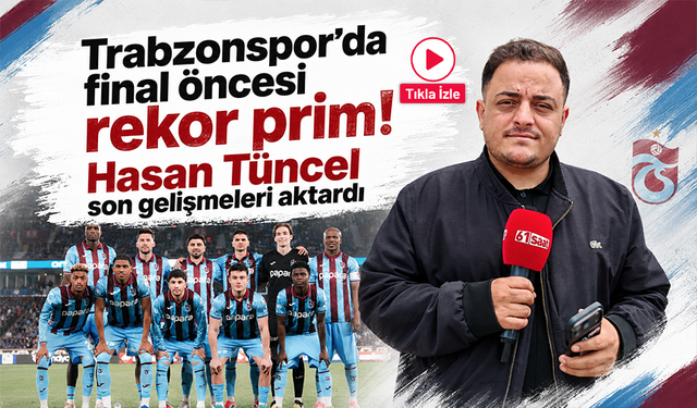 Trabzonspor'da Konyaspor maçı öncesi dev prim!