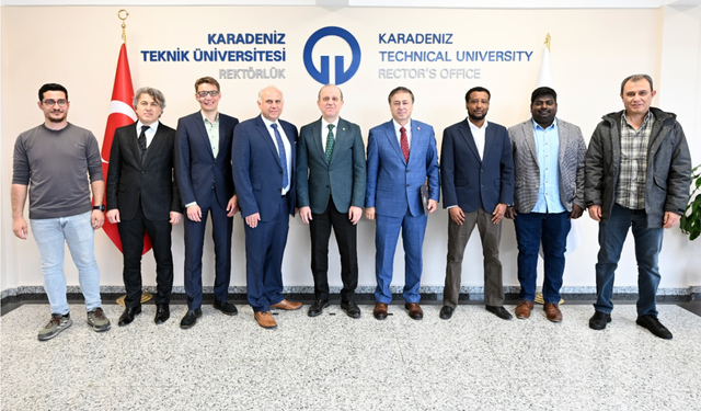Chemnitz Teknik Üniversitesi Heyeti'nden KTÜ’ye Proje Ziyareti