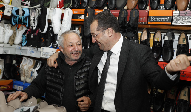 Başkan Ekim esnaf ile bir araya geldi!