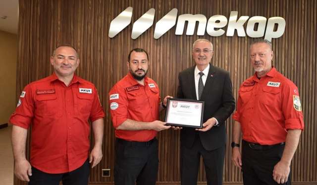 AKUT'tan Mekap'a teşekkür ziyareti