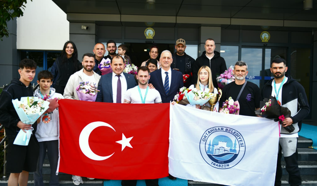 Trabzonlu sporculardan çifte gurur