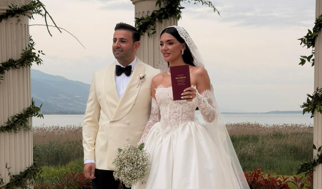Ünlü sanatçı Seren Uzun ile iş insanı Sinan Öztürk hayatlarını birleştirdi