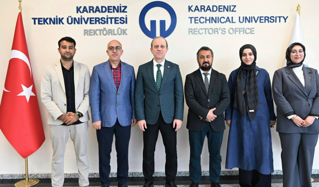 Türkiye Maarif Vakfı Heyetinden KTÜ’ye ziyaret