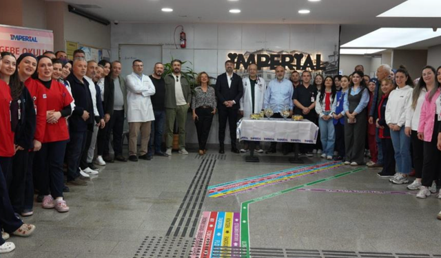 Hastanede geleneksel bayramlaşma programı