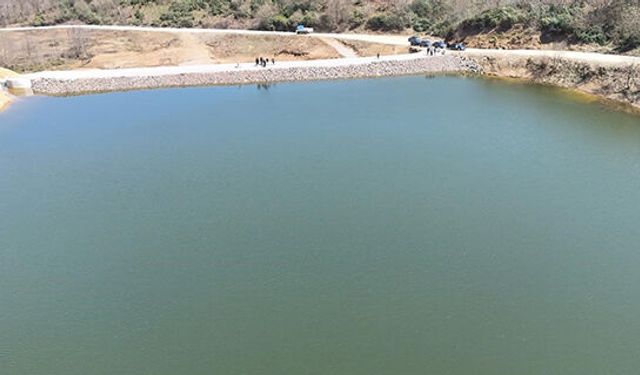 Ordu’da gölet ve barajlarda su seviyesi yükseldi