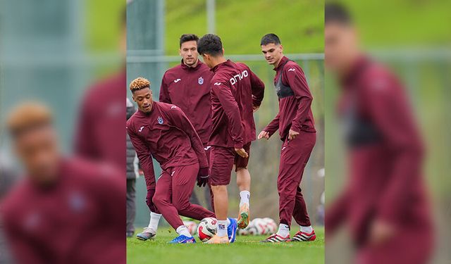 Trabzonspor, Natura Dünyası Gençlerbirliği maçı hazırlıklarına başladı