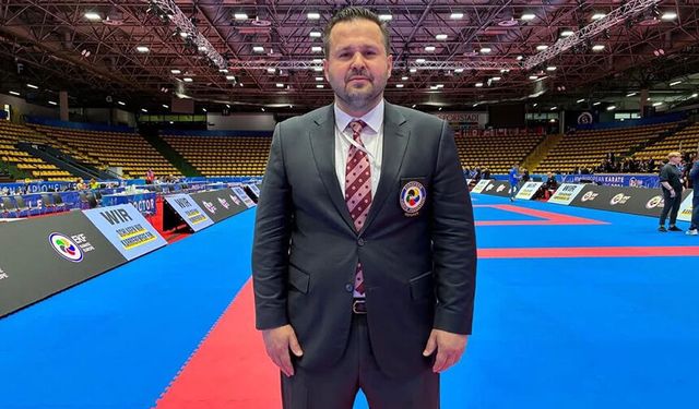 Ali Şahin, Avrupa Büyükler Karate Şampiyonası’nda Türkiye’yi temsil etti