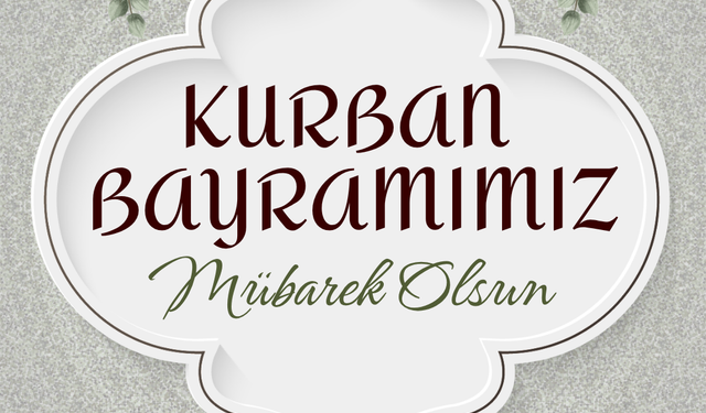 Trabzon Ticaret Borsası, Kurban Bayramı Kutlama Mesajı