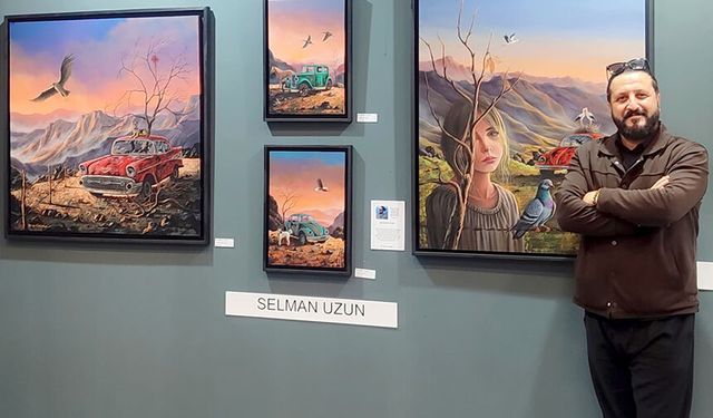 Trabzon'lu ressam İstanbul'da