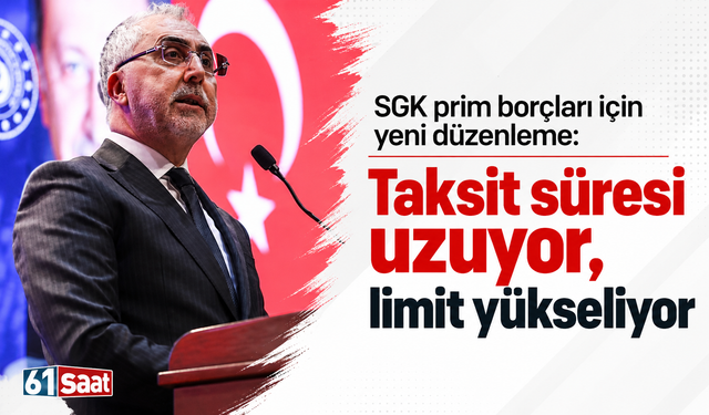 SGK prim borçları için yeni düzenleme: Taksit süresi uzuyor, limit yükseliyor
