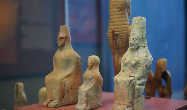 Antik Anadolu'nun tanrıçası Samsun'da sergileniyor