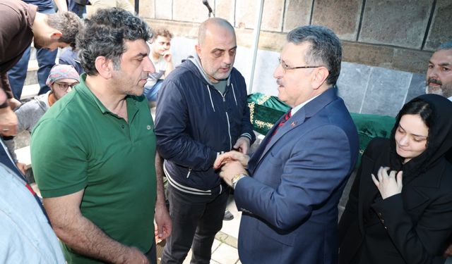 Başkan Genç Yıldız ailesinin cenazesine katıldı! Baş sağlığı diledi