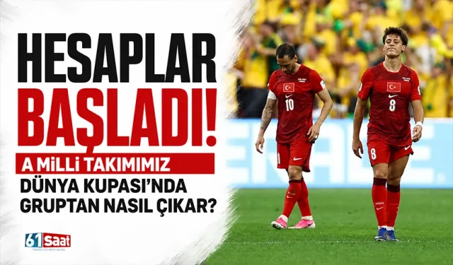 Hesaplar başladı! A Milli Takımımız Dünya Kupası'nda gruptan nasıl çıkar?
